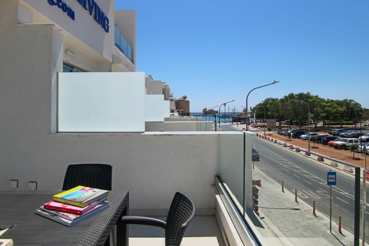파포스 Phaedrus Living - Seaside Luxury Flat Harbour 104 아파트 외부 사진